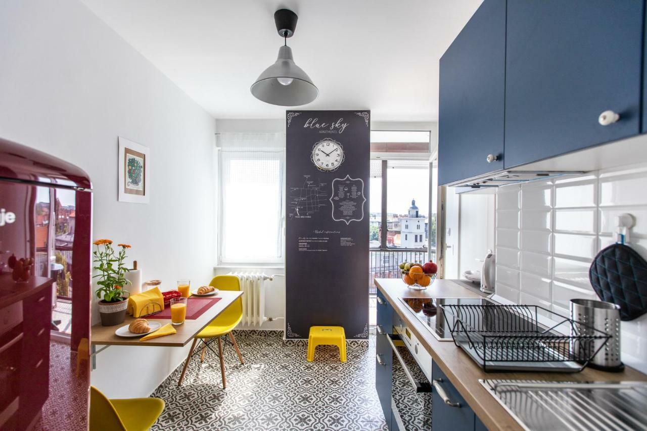 Blue Sky Apartment Zagreb Bagian luar foto